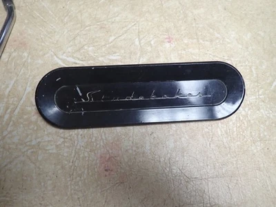 Studebaker 1320479 Radio Delete Plate 1957 Cars - Image 1 of 3