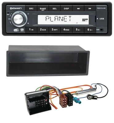 Continental MP3 AUX USB DAB 1DIN Autoradio für Citroen Berlingo, C2, C3, Jumpy - Bild 1 von 4