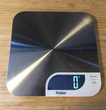 Polder White Digital Scale Kitchen Scales For Sale Ebay