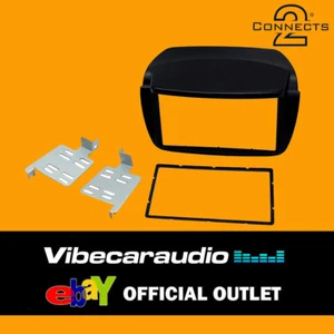 Kit adaptador de fascia doble Din negro estéreo coche CT23FT15 para Fiat Doblo 2010-2015 - Imagen 1 de 1