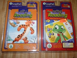 LeapPad Reading Disney Trigger Bounce & Leap pre reading A-Z Cartridges - New! - Picture 1 of 9