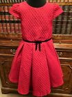 Girls' Red & Gold Sparkle Christmas Party Dress - Age 3-4Y - New
