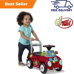 Ride-on Car & Push Walker Toy Kids Toddler Indoor Outdoor Activity Hot Gift - Picture 1 of 23