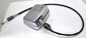 80-92 CADILLAC FLEETWOOD BROUGHAM RWD - LH MIRROR DRIVER SIDE - MANUAL REMOTE - Picture 1 of 5