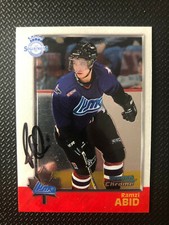 1998 Bowman Chrome CHL #110 Ramzi Abid Wolfsburg *Signed*