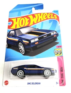 Hot Wheels DMC Delorean Blue #101 - 2023 HW The 80S - Picture 1 of 2
