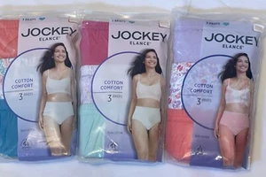 Nuevo talla 10/3XL Jockey Elance calzoncillos NUEVE calzoncillos, 3 juegos de 3 - Imagen 1 de 6
