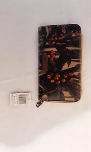 Sakroots Wallet Bamboo Design Artists Circle Multicolored Clutch Zip Around - Picture 1 of 3