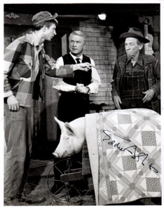 Autographed 8 x 10" Photo Actor Eddie Albert was Oliver on Green Acres TV Series - Picture 1 of 2