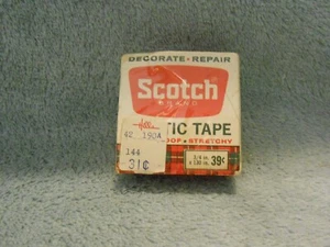 Vintage Scotchband rot Kunststoff Nachfüllrolle Nos - Bild 1 von 5