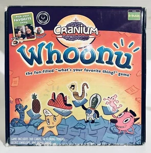 Cranium WHOONU "The Fun-Filled What's Your Favorite Thing?" Spiel 2005 komplett! - Bild 1 von 7