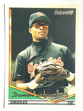 DAMON BUFORD Baltimore Orioles 1994 Topps GOLD PARALLEL Baseball Card #61