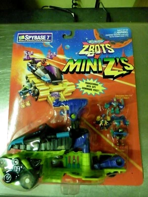 New Old Stock 1994 Galoob Z-Bots Micro Machines Mini Z's - Spybase-7 - Image 1 of 2