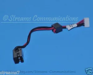 TOSHIBA Satellite S855 S855-S5254 S855-S5164 Laptop DC-In Power Jack w/ Cable - Picture 1 of 3