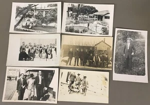 # T5752  UNIDENTIFIED   PEOPLE   REAL PHOTO   POSTCARD LOT,   7   DIF. CARDS - Picture 1 of 2