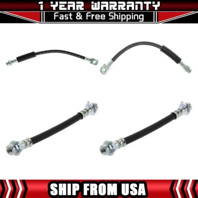 Línea de manguera de freno delantero trasero central para Chevrolet Cavalier 2,2 L 1991 1990 1989 Foto 1 de 4