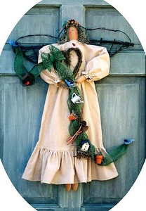 #4598 30" Angel original cloth doll PATTERN by Bonnie B Buttons new/uncut - Picture 1 of 1