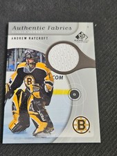 2005-06 Upper Deck SP Game Used ANDREW RAYCROFT AF-AR Authentic Fabrics Jersey