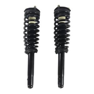 Pair Front Complete Struts Shocks Assembly Coil Spring For Ford Fusion 2010-2012