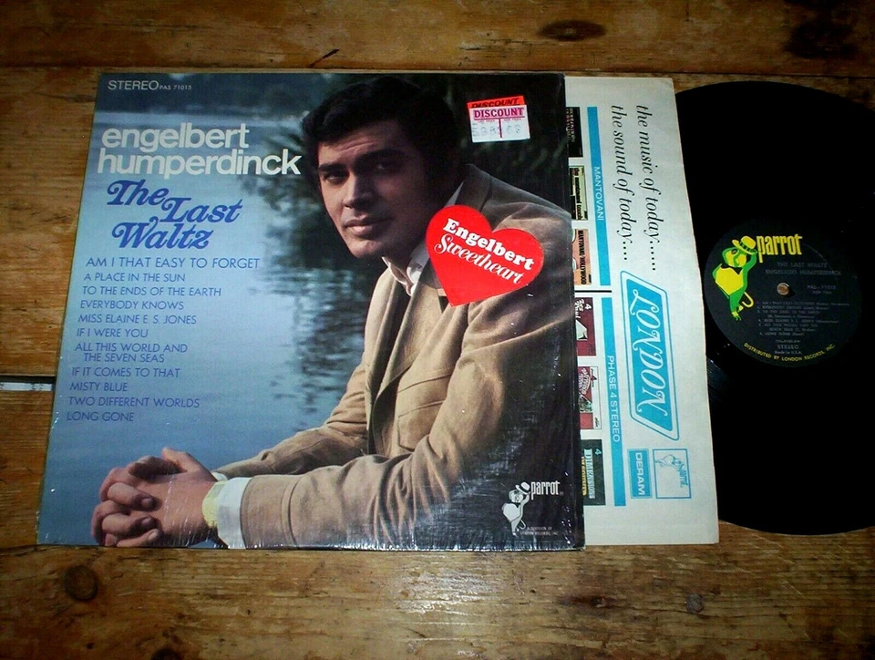 ENGELBERT HUMPERDINCK ( THE LAST WALTZ ) ORIG 1967 LP in shrink w/ sticker NM- - Image 1 of 1