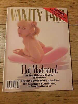 Vanity Fair Magazine. Madonna October 1992. • 30.89€