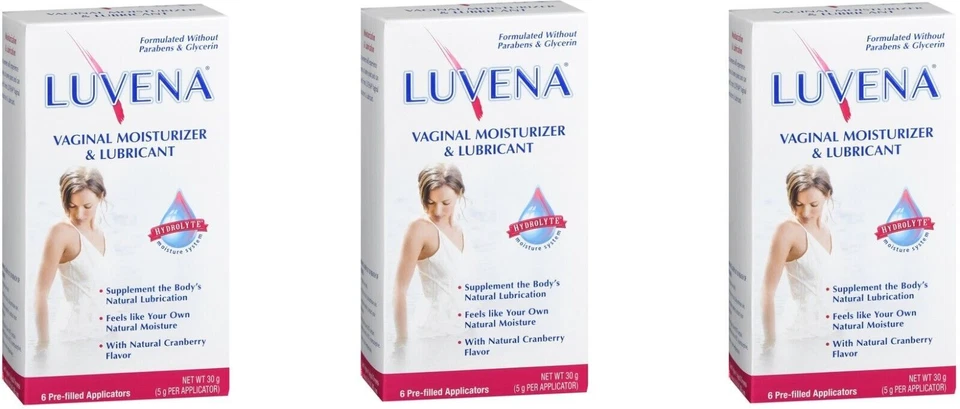 Crema hidratante vaginal y control de olores Luvena 6ct (paquete de 3) Foto 1 de 1