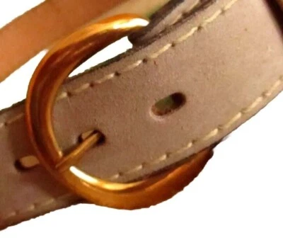 Cinturón de gamuza vintage años 70 para hombre 28 pequeño gris nuevo stock antiguo mod hippy indy pequeño Foto 1 de 3