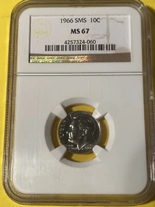1966 MS 67 SMS NGC Roosevelt - Picture 1 of 2