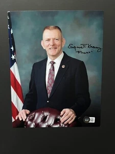 Eugene Kranz Rare!! autographed signed Nasa flight 8x10 photo Beckett BAS coa - Picture 1 of 1