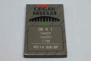 16x257, 16X231, DBX1, 1738 Size 14/90 BALL POINT Sewing Machine Needles Singer - Picture 1 of 2