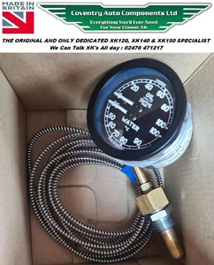 JAGUAR XK 120. XK140 NEW OIL PRES /WATER TEMP GAUGE . OUTRIGHT. C1431. X42638/6 - Picture 1 of 7