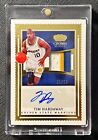 2022-23 Crown Royale Tim Hardaway Game Used Patch Auto /10 SSP HoF Warriors GSW