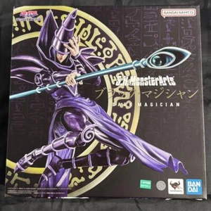 S.H.MonsterArts Yu-Gi-Oh! Dark Magician TAMASHII NATIONS Bandai Japan New - Picture 1 of 22