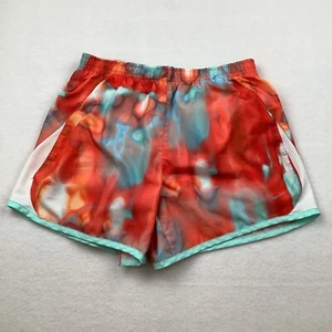 Nike Dri-Fit Blue Tie Dye Orange Green White Sides Girls Youth X-Large Running - Picture 1 of 10