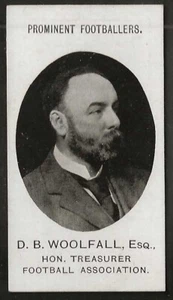 TC006-TADDY-PROMINENT FOOTBALL 1907 (NO FOOTNOTE)- FA OFFICIAL - WOOLFALL ESQ - Picture 1 of 2