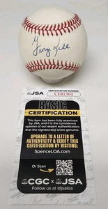 George Kell Signed Rawlings Official American League Baseball JSA COA TIGERS - Picture 1 of 3