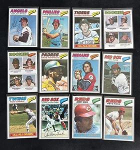 1977 Topps Baseball Complete Set 1-660 EX+ Murphy Dawson Fidrych Sutter Rookie - Picture 1 of 7