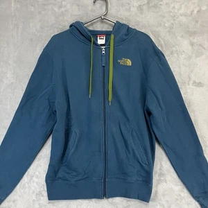 The North Face Men's Hoodie Pullover Green Full Zip Mens Small - Picture 1 of 7
