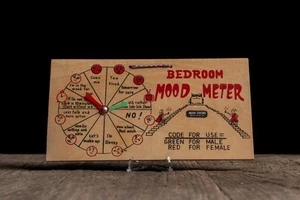 Vintage Neuheit Schlafzimmer Stimmungsmesser - Bild 1 von 6