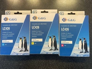 G&G LC426 Ink Cartridges for Brother (CMY) Compatible | LC426 Cyan Magenta Yello - Picture 1 of 1