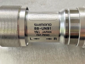 Shimano XTR BB-UN91 bottom bracket 73/107 spindle New | No Tariffs,  US-based - Picture 1 of 8
