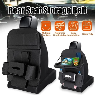 Auto Rücksitz Organizer KFZ Tablet Halter Rückenlehnentasche Rückenlehnenschutz - Bild 1 von 4