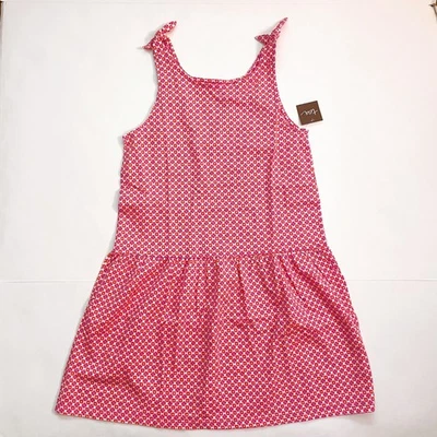 NWT Tea Collection PInk & Orange Floral Dress, Size 12 - Image 1 of 4