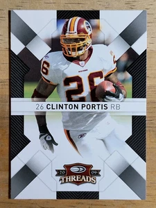 2009 Donruss Threads #99 Clinton Portis - Picture 1 of 2