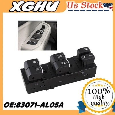 Driver Door Power Window Switch For 2015 2016 Subaru Outback Legacy 2.5L 3.6L Foto 1 de 4