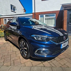 Blue 2016 FIAT TIPO LOUNGE T-JET 1.4 Turbo - ESTATE, 63,119 miles, 12 Month MOT - Picture 1 of 22