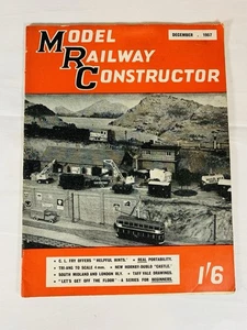 Model Railway Constructor Magazine December 1957 Vintage - Picture 1 of 4