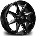 Alloy Wheels 18&quot; Riviera RX200 Black Pol For Toyota Hilux 4WD [Mk5] 88-97