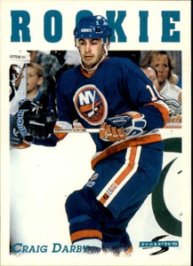 1995-96 Score Islanders Hockey Card #305 Craig Darby