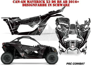 KIT GRÁFICO DE DECORACIÓN DE CARRERAS AMR UTV CAN-AM COMMANDER, MAVERICK PSC COMBATE SNOWCAMO B - Imagen 1 de 5